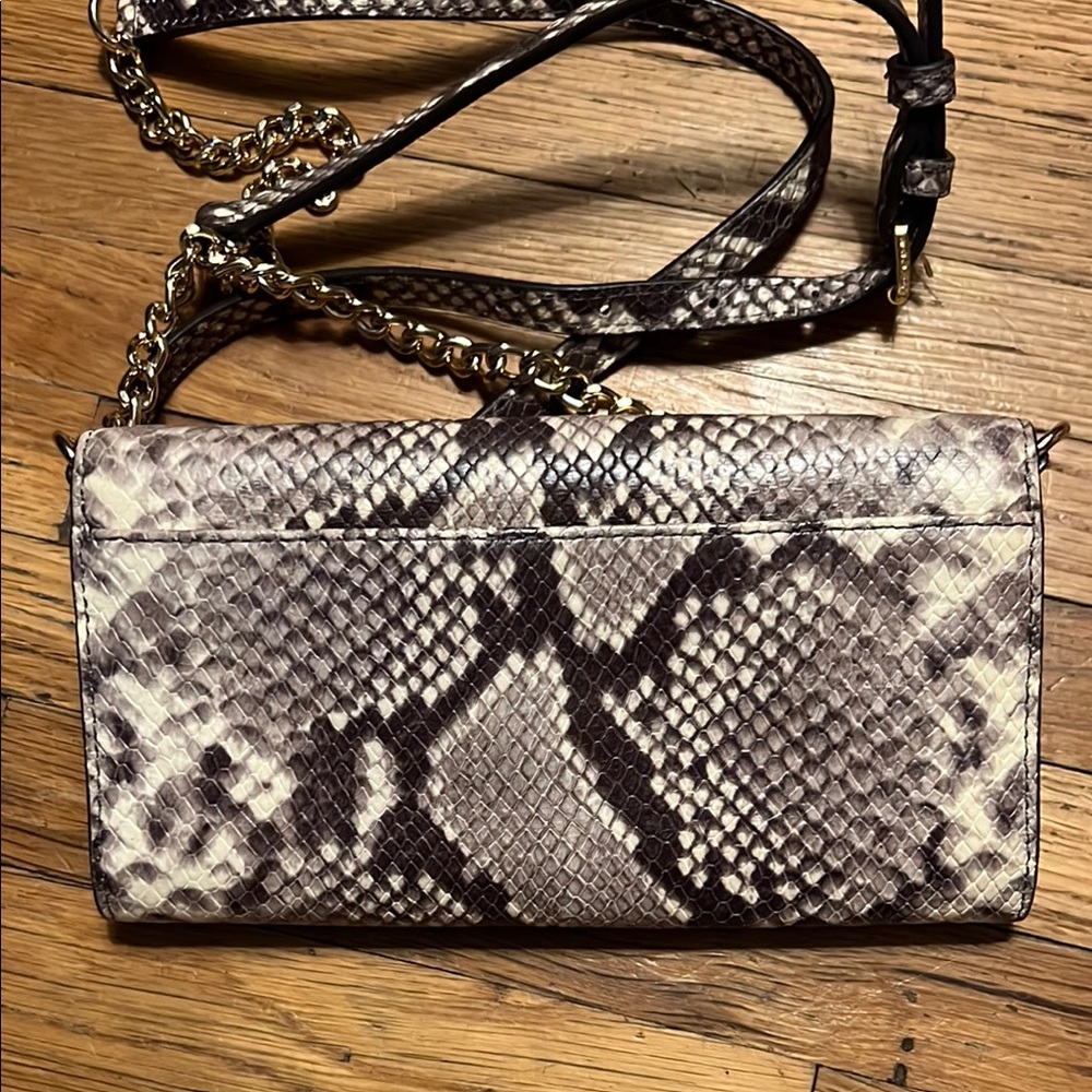Michael Kors Snake Print Crossbody Bag - Picture 2 of 7